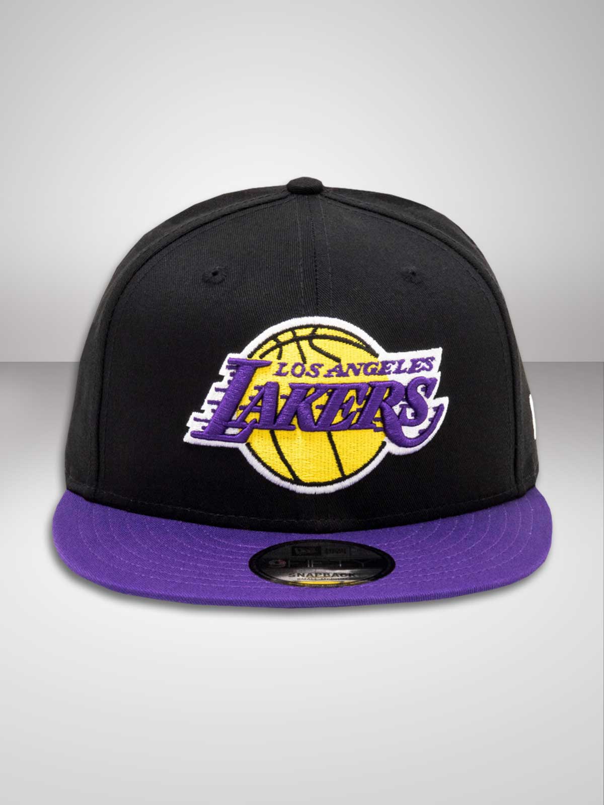 Los Angeles Lakers Logo Black 9FIFTY Cap