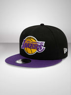 Los Angeles Lakers Logo Black 9FIFTY Cap