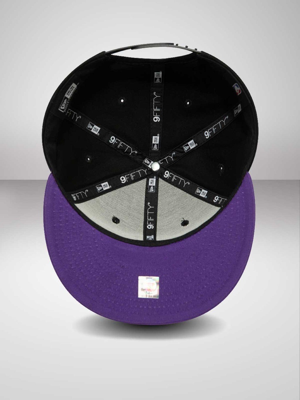 Los Angeles Lakers Logo Black 9FIFTY Cap
