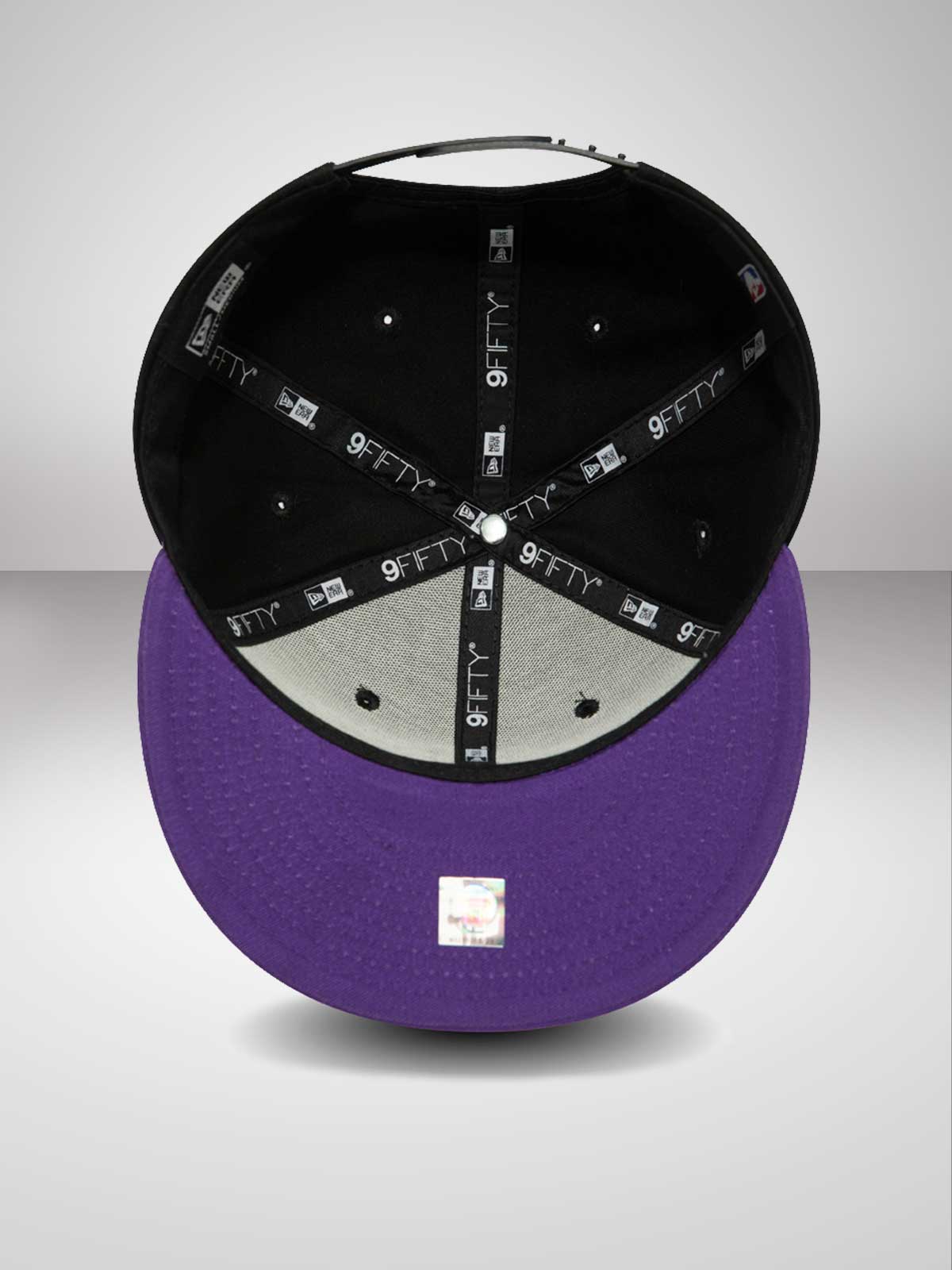 Los Angeles Lakers Logo Black 9FIFTY Cap