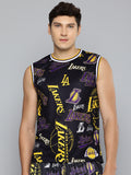 Los Angeles Lakers Logo Mash Sleeveless T-Shirt