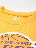 Los Angeles Lakers Classic Crest T-Shirt Yellow