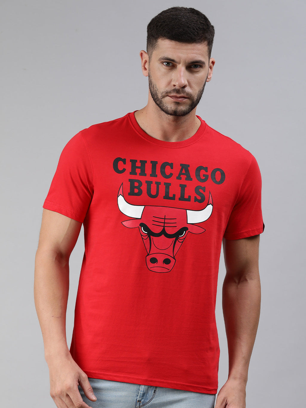 Chicago Bulls Classic Crest T-Shirt Red