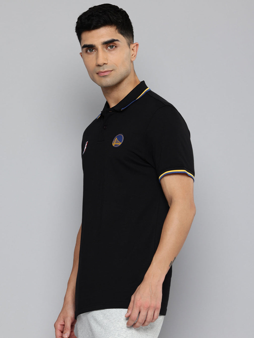 Golden State Warriors Classic Polo Black