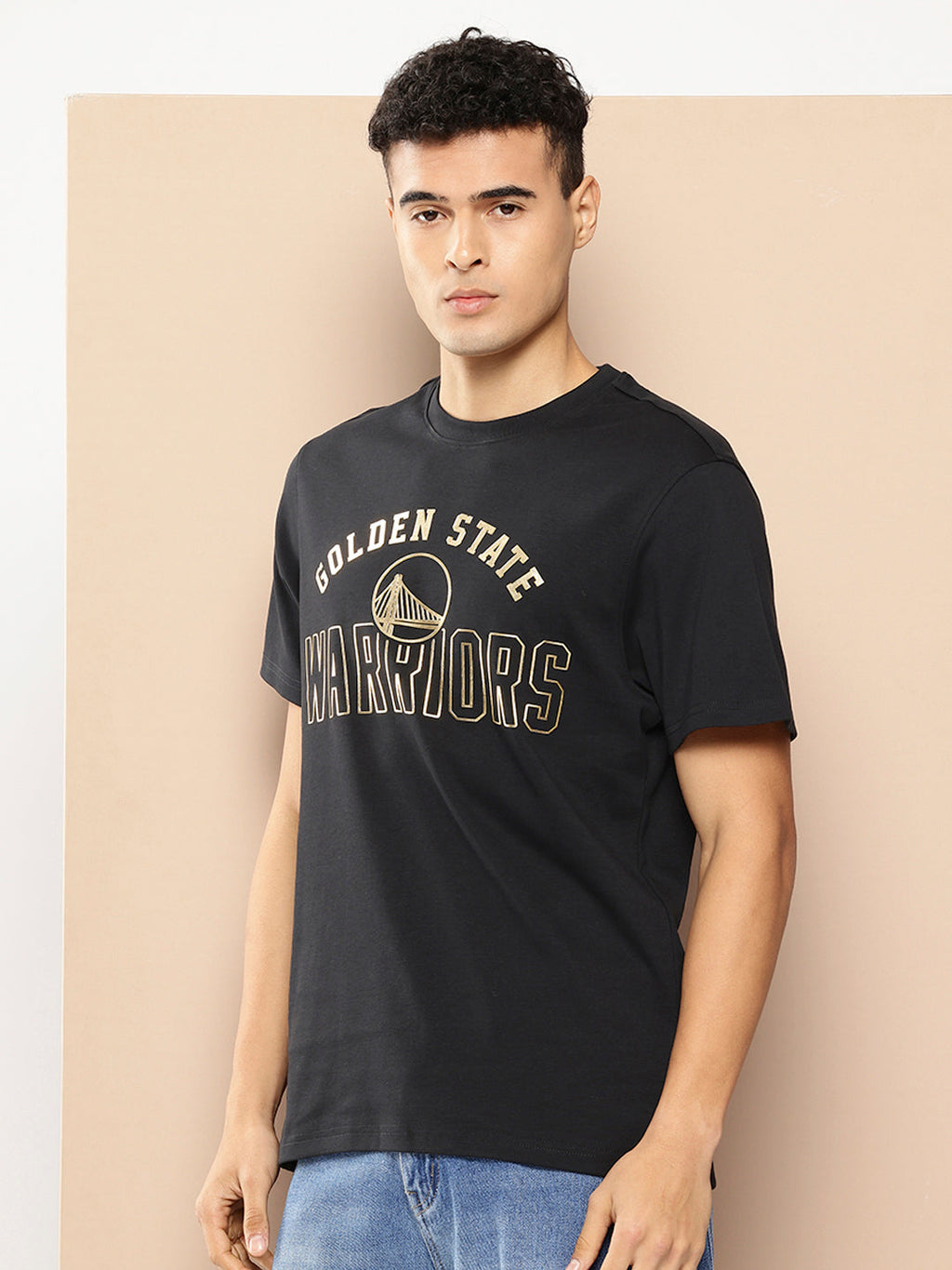 Golden State Warriors Gold Foil T-Shirt