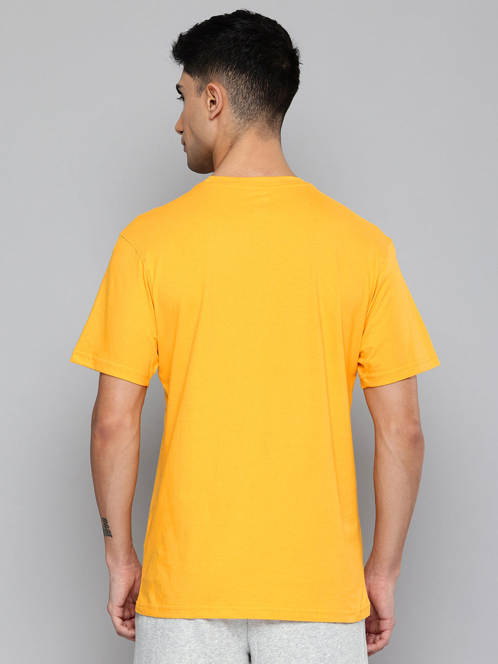 Los Angeles Lakers Classic Crest T-Shirt Yellow