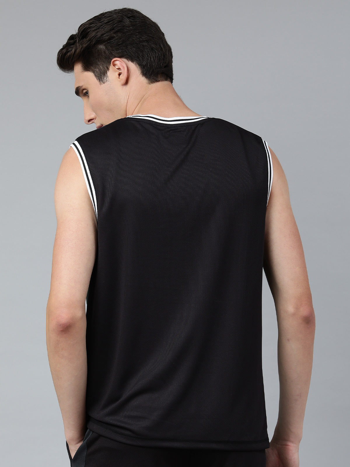 Boston Celtics Half & Half Sleeveless T-Shirt Black