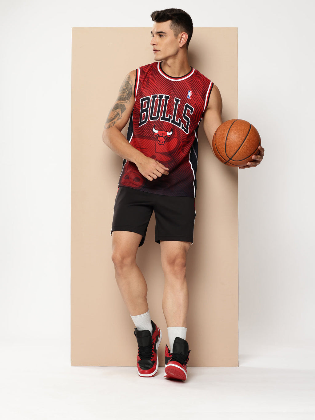 Chicago Bulls Game Day Sleeveless T-Shirt Red