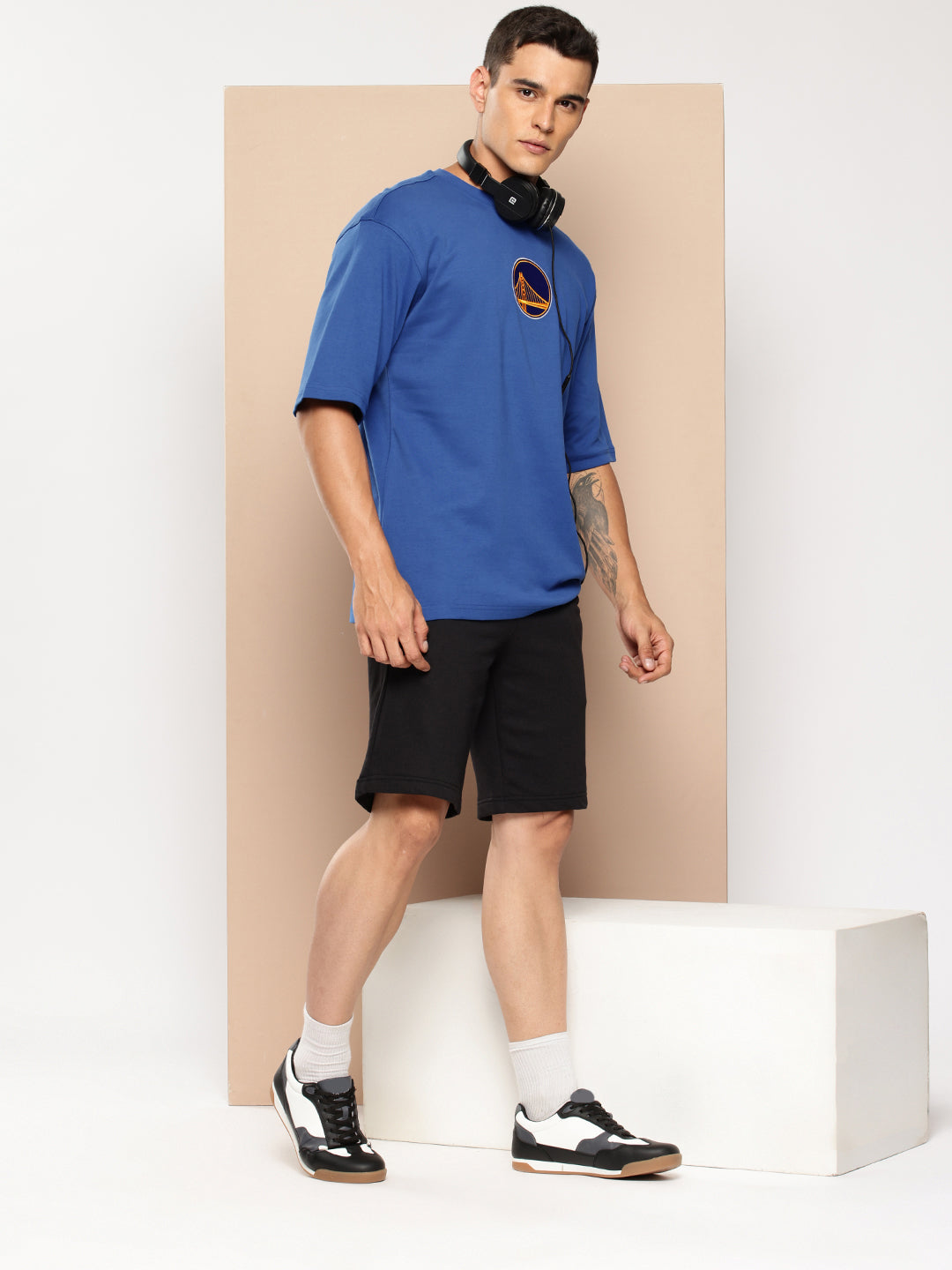 Golden State Warriors Graphic Oversized T-Shirt