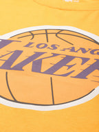 Los Angeles Lakers Classic Crest T-Shirt Yellow