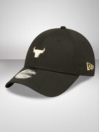 Chicago Bulls Pin Logo Black 9FORTY Adjustable Cap