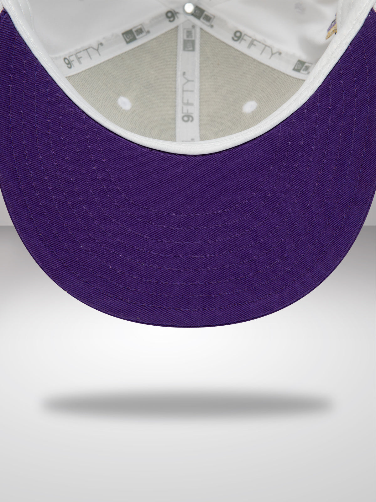 Los Angeles Lakers White Crown Team White 9FIFTY Snapback Cap