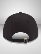 Chicago Bulls Metallic Badge Black 9FORTY Adjustable Cap