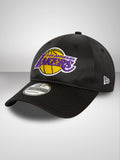 Los Angeles Lakers NBA Satin Black 9TWENTY Adjustable Cap