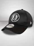 Brooklyn Nets NBA Satin Black 9TWENTY Adjustable Cap