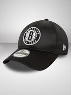 Brooklyn Nets NBA Satin Black 9TWENTY Adjustable Cap