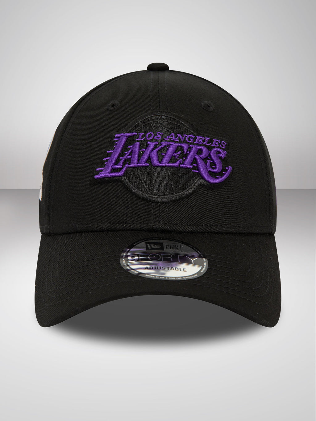 Los Angeles Lakers NBA Side Patch Black 9FORTY Adjustable Cap