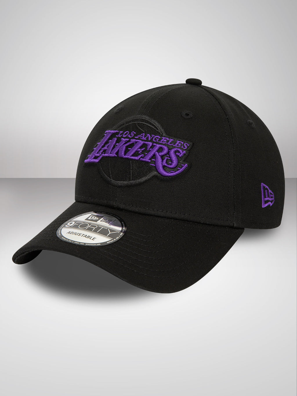 Los Angeles Lakers NBA Side Patch Black 9FORTY Adjustable Cap