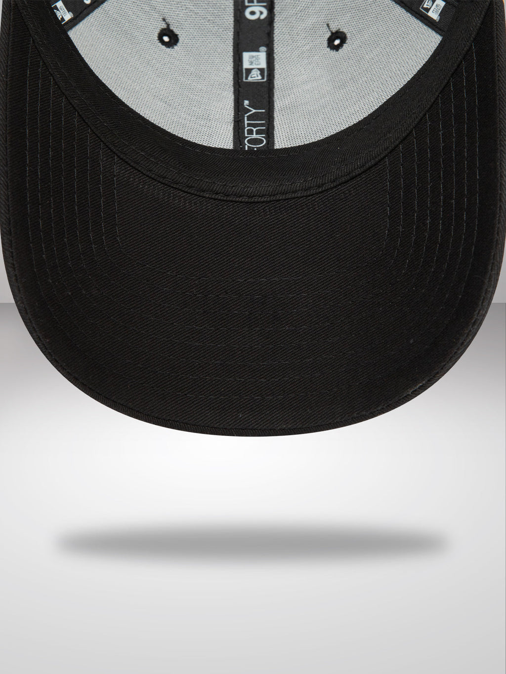 Los Angeles Lakers Metallic Outline Black 9FORTY Adjustable Cap