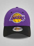 Los Angeles Lakers NBA Side Patch Purple 9FORTY Adjustable Cap