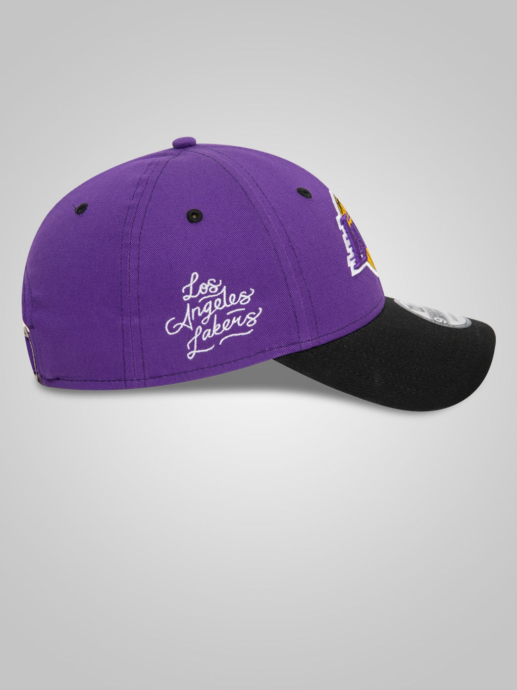 Los Angeles Lakers NBA Side Patch Purple 9FORTY Adjustable Cap