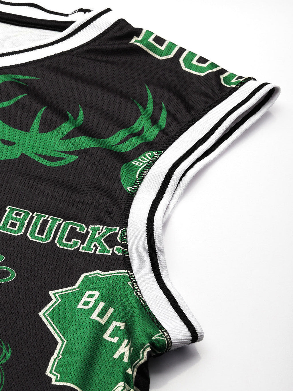 Milwaukee Bucks Logo Mash Sleeveless T-Shirt