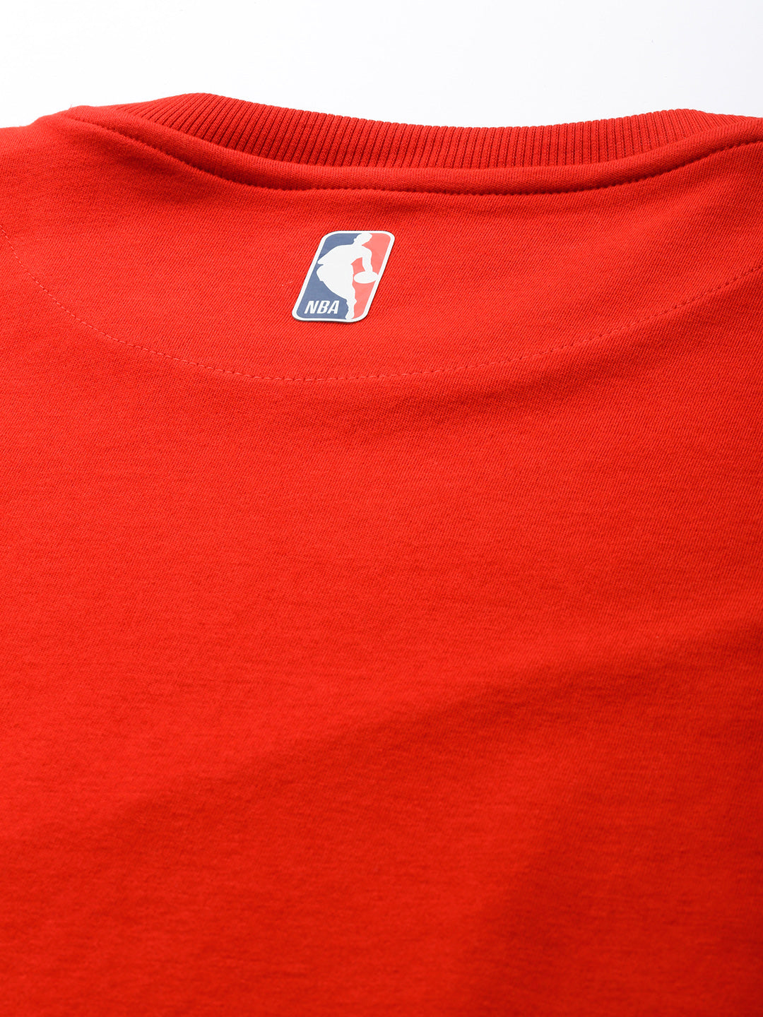 Chicago Bulls Cut and Sew Oversized T-Shirt