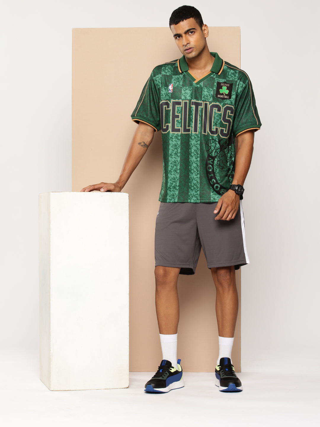 Boston Celtics Vintage Oversized Polo