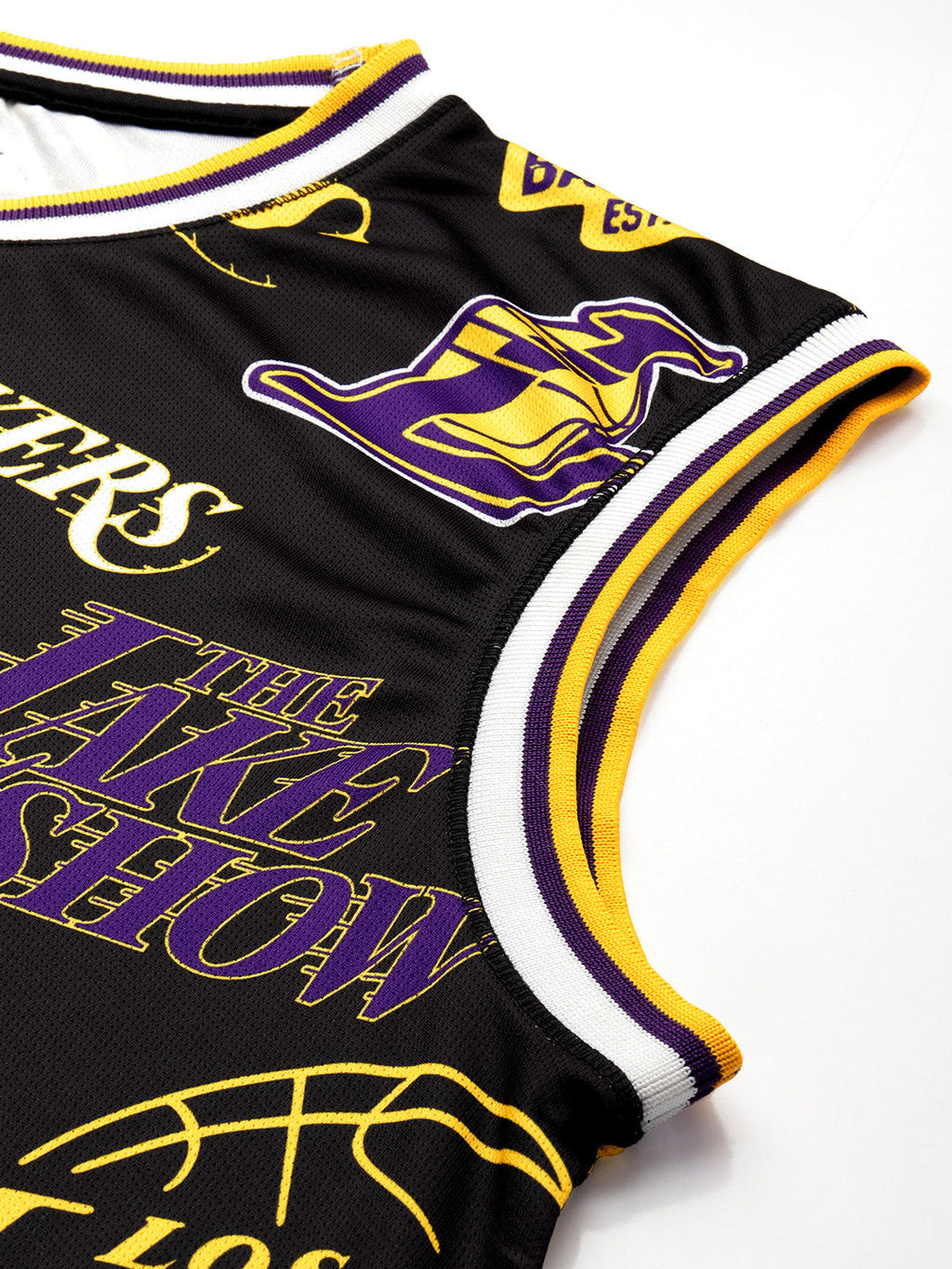 Los Angeles Lakers Logo Mash Sleeveless T-Shirt