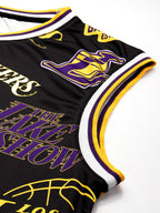 Los Angeles Lakers Logo Mash Sleeveless T-Shirt