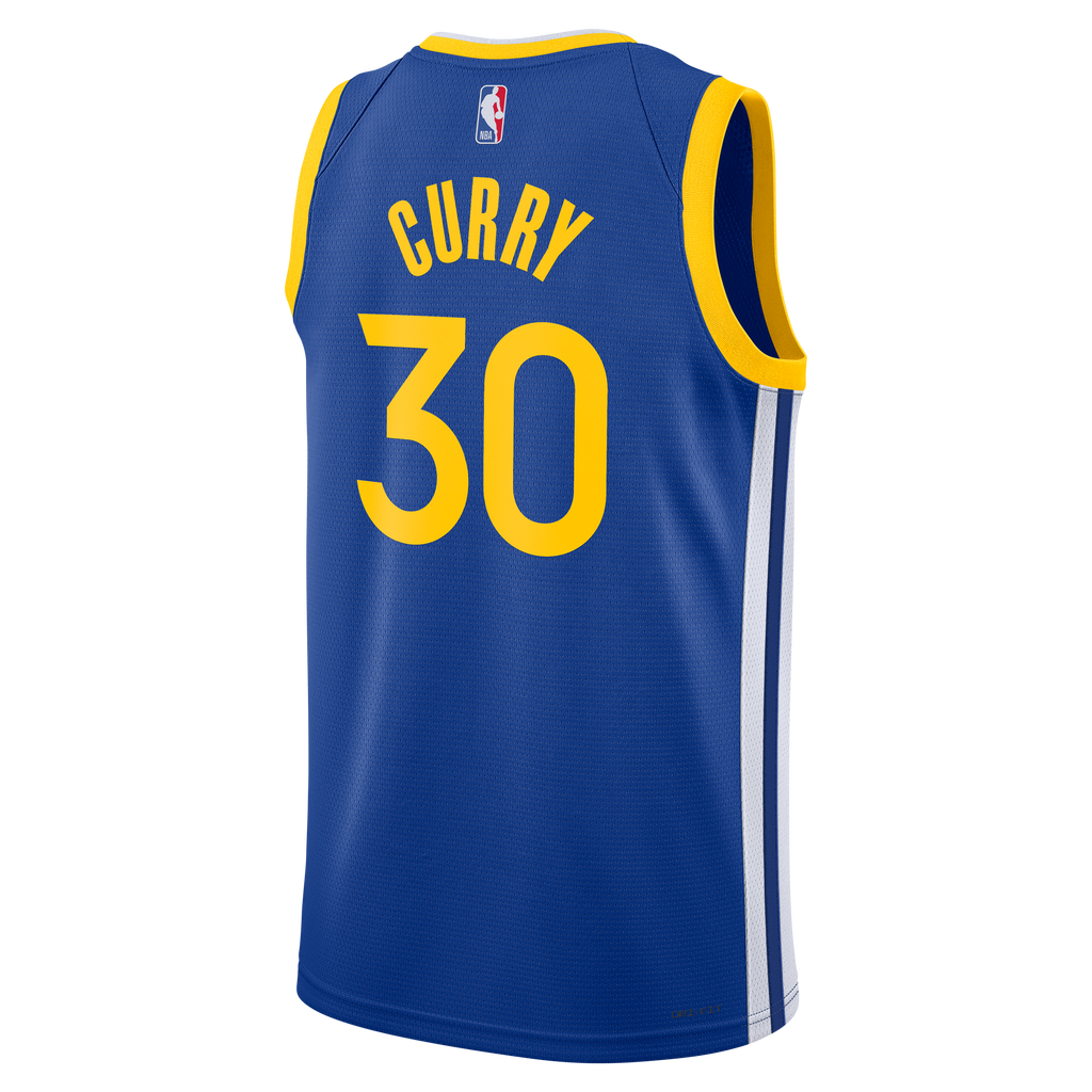 Golden State Warriors Steph Curry Icon Edition 2022/23 Nike Dri-FIT NBA Swingman Jersey
