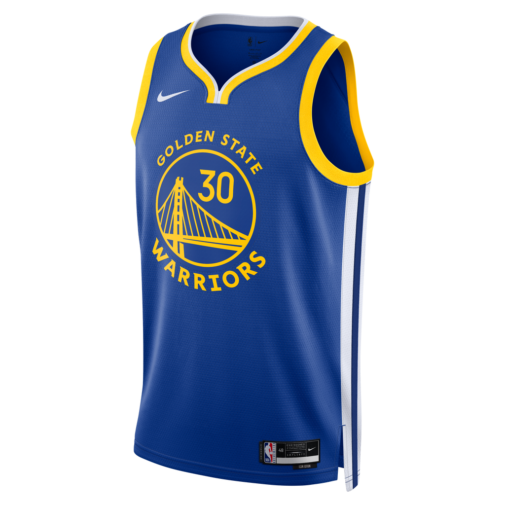 Golden State Warriors Steph Curry Icon Edition 2022/23 Nike Dri-FIT NBA Swingman Jersey