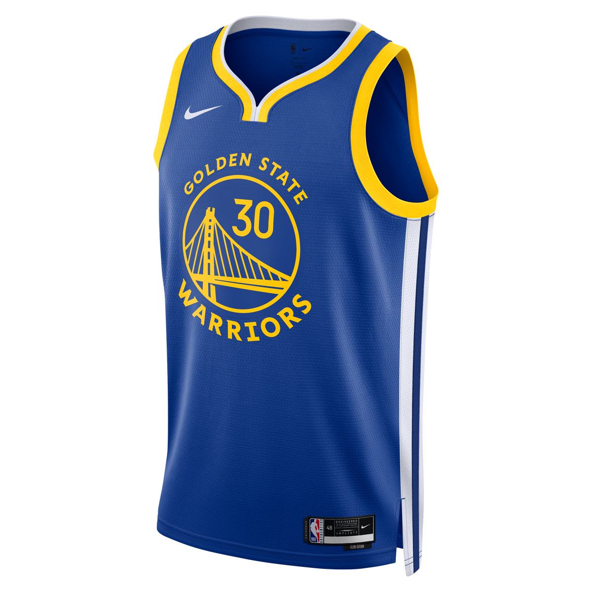 Golden State Warriors Steph Curry Icon Edition 2022/23 Nike Dri-FIT NBA Swingman Jersey