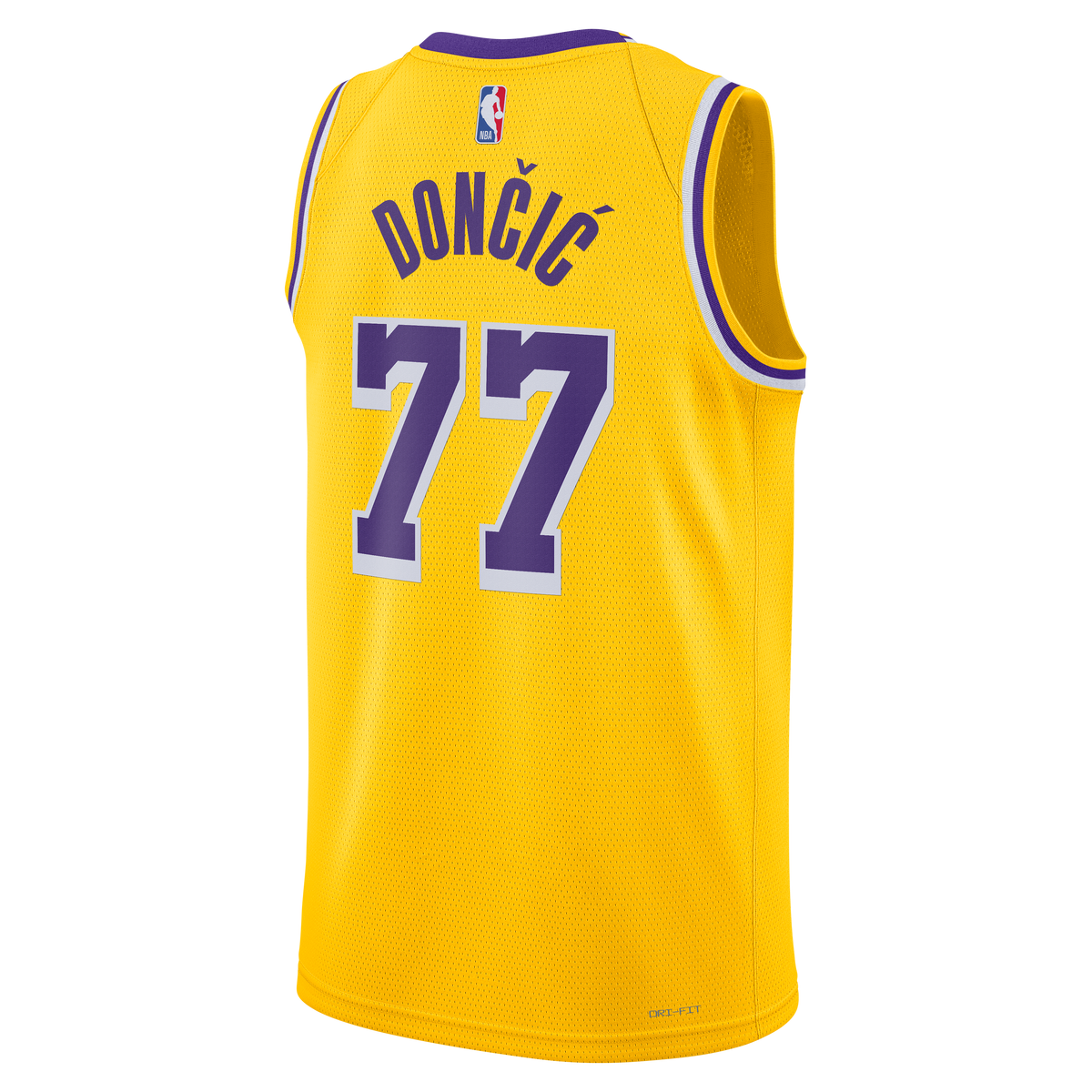 Luka Dončić Los Angeles Lakers Icon Edition 2022/23 Nike Dri-FIT NBA Swingman Jersey