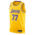 Luka Dončić Los Angeles Lakers Icon Edition 2022/23 Nike Dri-FIT NBA Swingman Jersey