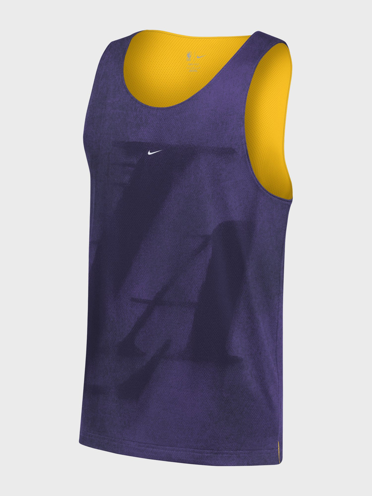 Los Angeles Lakers Standard Issue Nike Men's Mesh Basketball Jersey