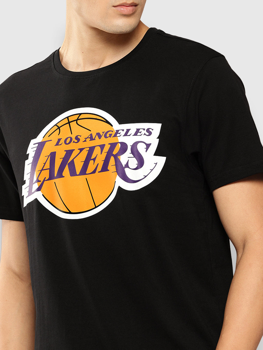 Los Angeles Lakers Classic Crest T-Shirt Black