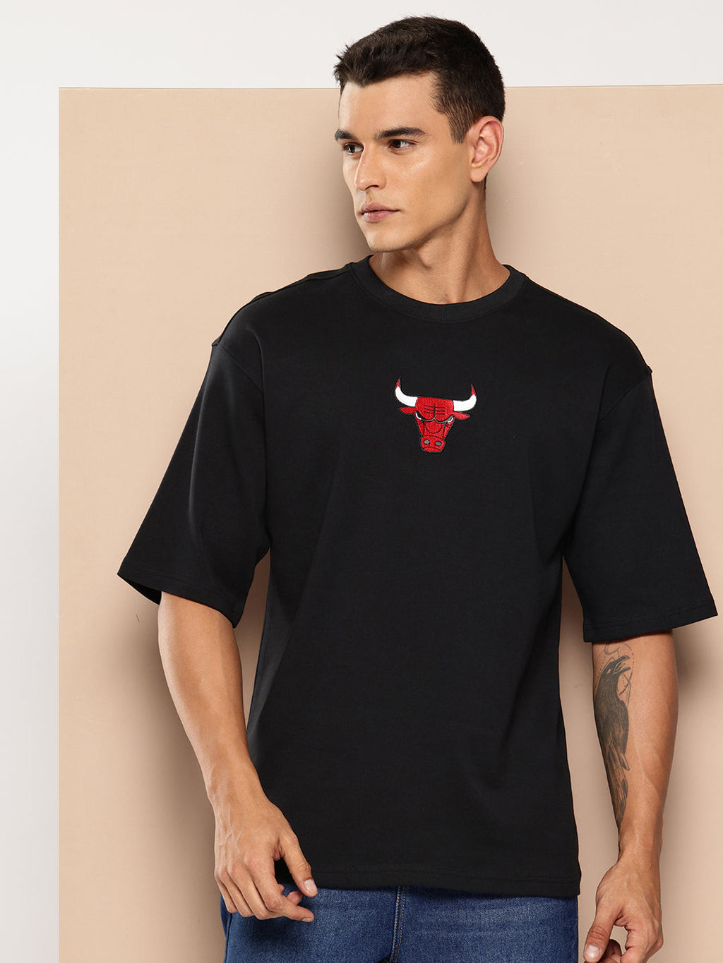Chicago Bulls Graphic Oversized T-Shirt
