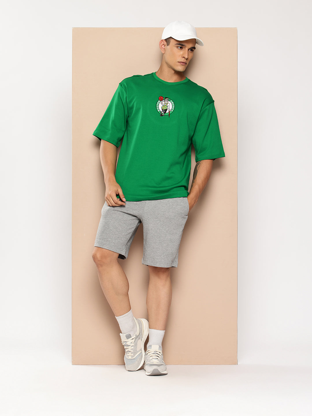 Boston Celtics Graphic Oversized T-Shirt