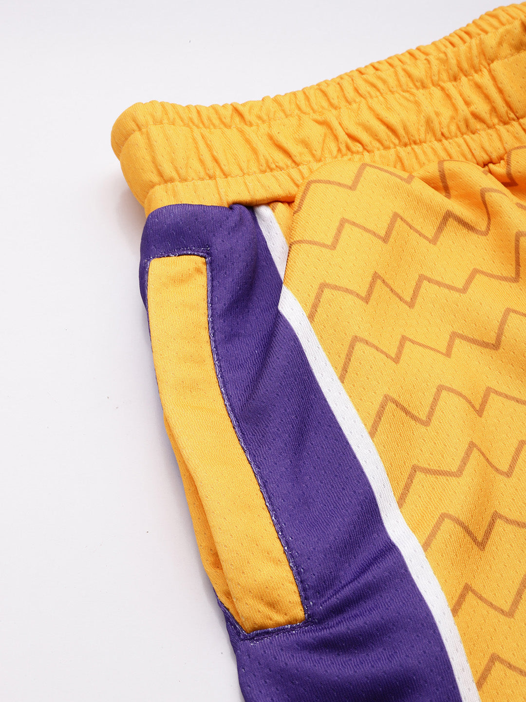 Los Angeles Lakers Game Day Shorts Yellow