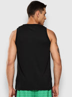 NBA Logoman Tonal Sleeveless T-Shirt Black