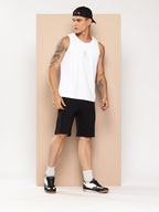 NBA Logoman Tonal Sleeveless T-Shirt White