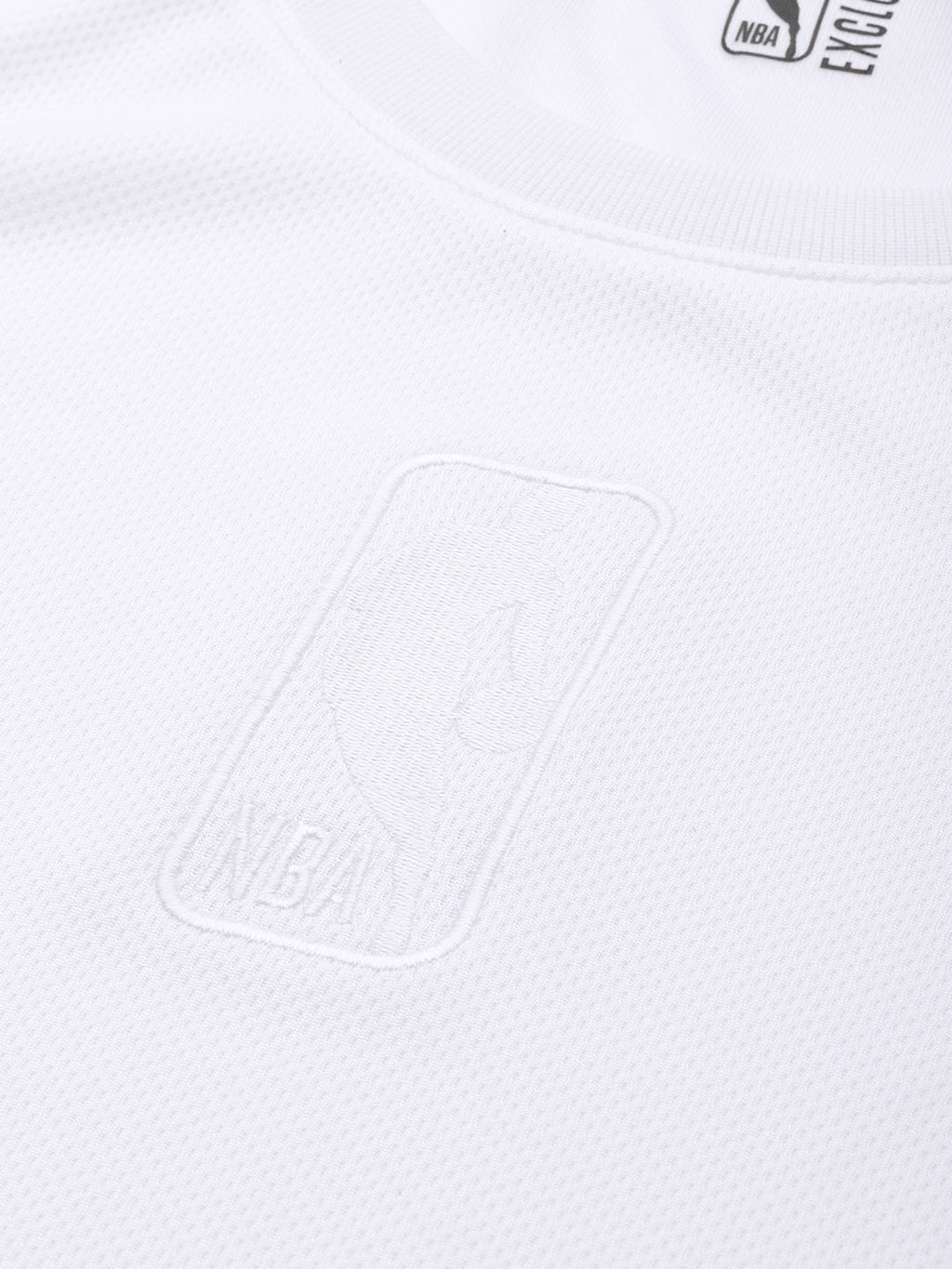 NBA Logoman Tonal Sleeveless T-Shirt White