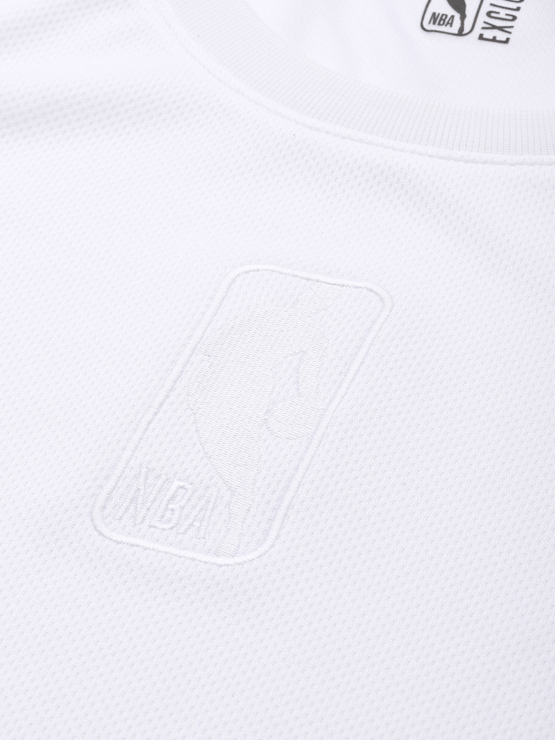NBA Logoman Tonal Sleeveless T-Shirt White