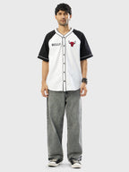 Chicago Bulls Knit Baseball Shirt