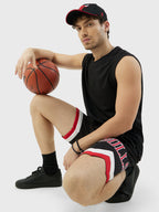 Chicago Bulls Embroidered Shorts