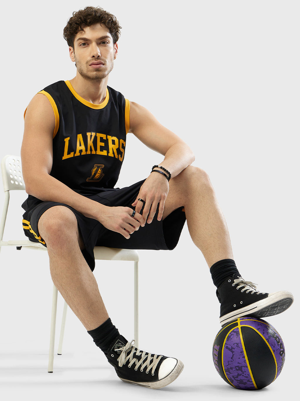 Los Angeles Lakers Fan Sleeveless T-Shirt