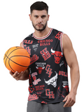 Chicago Bulls Logo Mash Sleeveless T-Shirt