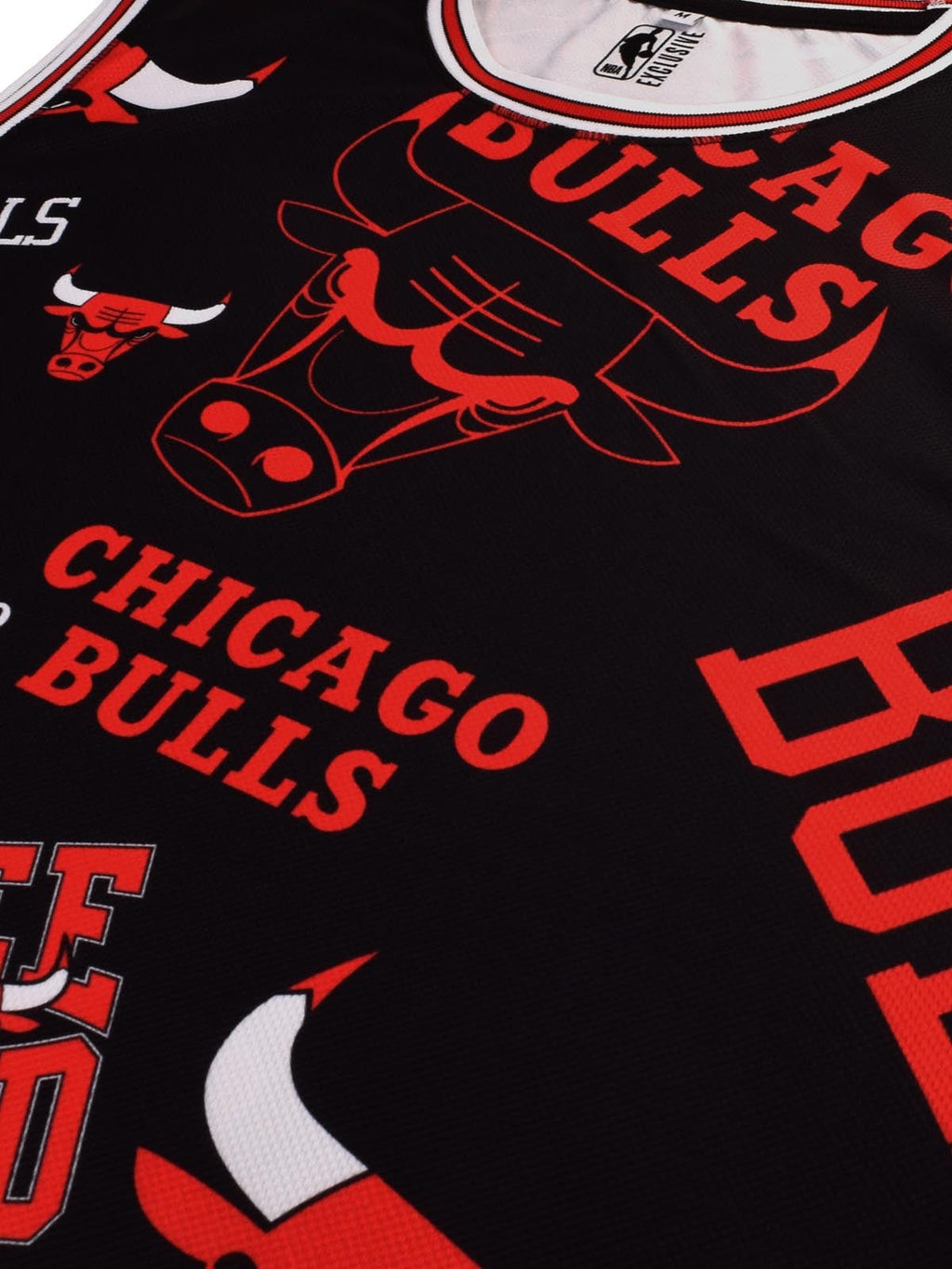 Chicago Bulls Logo Mash Sleeveless T-Shirt