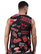 Chicago Bulls Logo Mash Sleeveless T-Shirt